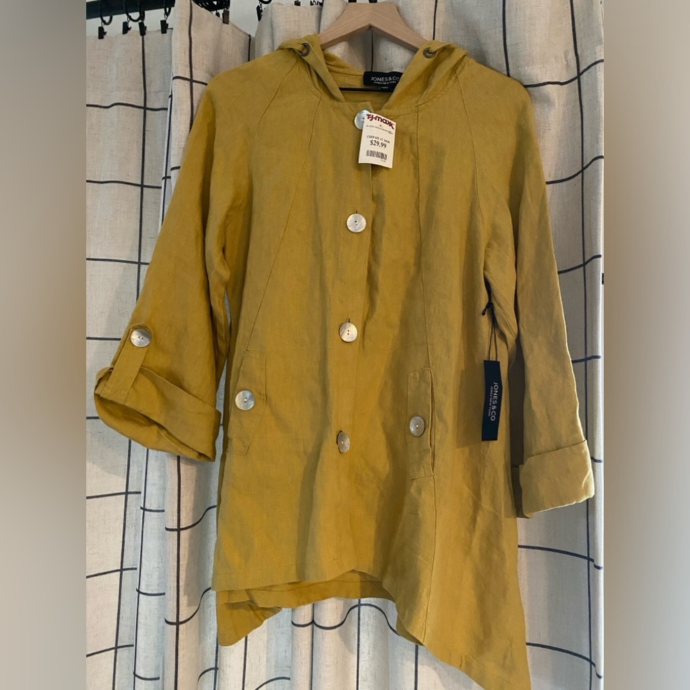 NWT Linen Shacket